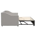 thumbnail image 2 of Miekor Twin Size Upholstered daybed with Pop Up Trundle, Gray BC2A3292, 2 of 9