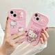thumbnail image 4 of Fundas de teléfono con ventana deslizante 3D Sanrio Hello cat Kitty para iPhone 14 13 12 11 Pro Max XR XS MAX X contraportada, 4 of 4