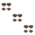 thumbnail image 2 of kurtrusly Semelles Ajustables pour Talons Hauts, Réparation de Talons Personnalisable, Café 3Set, 2 of 6