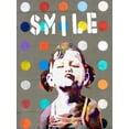 thumbnail image 4 of Stephen Chambers 15x18 Gold Ornate Wood Framed With Double Matting Wall Art Titled - Smile Girl, 4 of 6