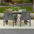 Manor Park Outdoor Patio Dining Set, 5 Piece, Multiple Colors and