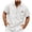 White, variant on Zshosam Mens Untucked Shirts Short Sleeve Men's Short Sleeve Dress Shirts Stain Stretch Button Down Shirt Business Casual Wedding Office Tops Size XL,(Khaki XL)