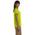 thumbnail image 4 of Gildan - Ultra Cotton Women’s T-Shirt - 2000L, Safety Green, XS, 4 of 4