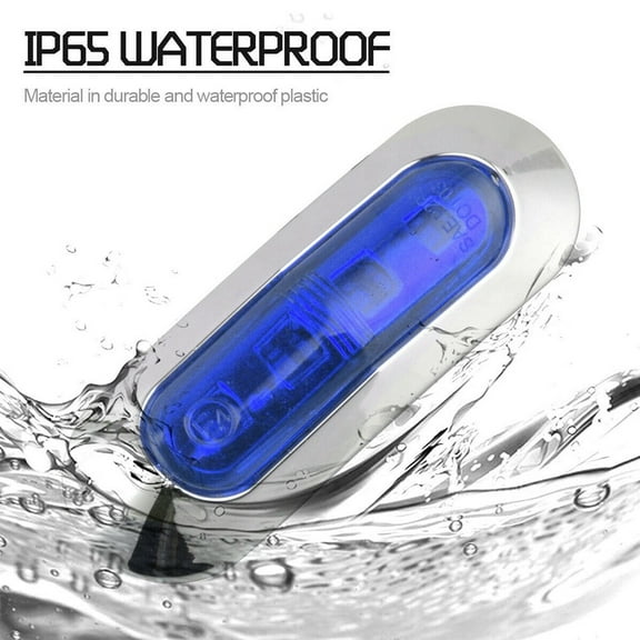 4Pcs Boat Navigation Led Boat Navigation Lights Waterproof For Marine Yacht Boat Signal Lamp Blue White 12-24V Led Marine Lamp Fangkenuo