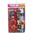 thumbnail image 4 of Miraculous Ladybug Girls Underwear 7 Pack Briefs, Sizes 6-8, 4 of 7