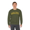 thumbnail image 6 of Sarajevo Bosnia Sweatshirt Gifts Crew Neck Shirt Long Sleeve Unisex, 6 of 7