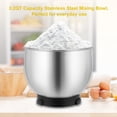thumbnail image 2 of Kitchen in the box Stand Mixer,3.2Qt Small Electric Food Mixer,6 Speeds Portable Lightweight Kitchen Mixer for Daily Use with Egg Whisk,Dough Hook,Fl, 2 of 7