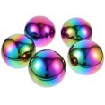 thumbnail image 1 of MOVTOTOP 5pcs Delicate Colored Reflective Polished Gazing Balls for Outdoor Garden Decor, 1 of 7