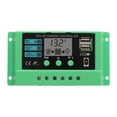 thumbnail image 4 of Controlador de carga del panel solar, controlador de carga solar PWM Controlador de carga solar PWM Pantalla LCD V Controlador de carga solar Funcionalidad versátil, 4 of 14