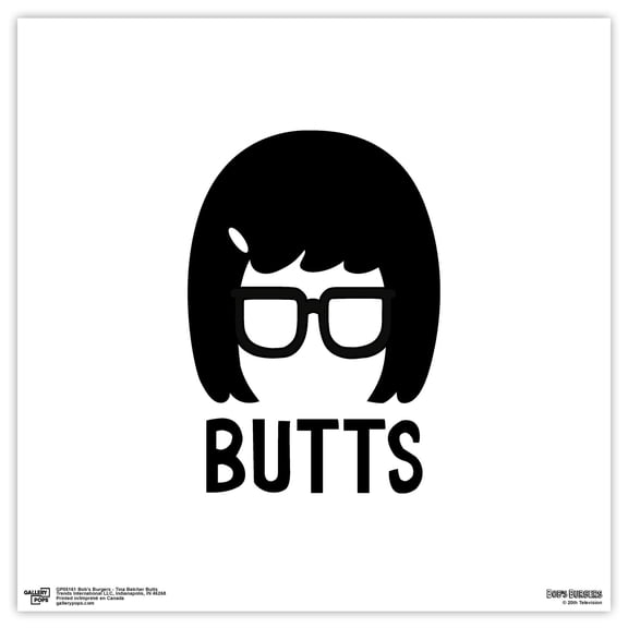 Gallery Pops® Bob's Burgers - Tina Belcher Butts Wall Art