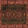 thumbnail image 1 of Ahgly Company Indoor Square Persian Brown Traditional Area Rugs, 5' Square, 1 of 4