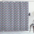 thumbnail image 1 of Ambesonne Vintage Shower Curtain, Typewriter Tea Cup Rose, 69"Wx75"L, Multicolor, 1 of 3