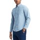 thumbnail image 1 of Tommy Hilfiger Camisa con botones de cambray para hombre, azul, XS, 1 of 1