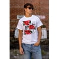 thumbnail image 4 of Noel Poinsettia Christmas Flower Graphic T Shirt Men or Women Brisco Brands S, 4 of 6