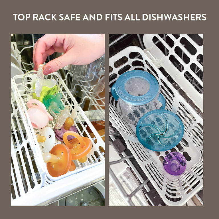 Prince Lionheart Toddler Dishwasher Basket, Baby Bottle Drying