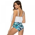 thumbnail image 2 of Women Two Piece Swimsuit High Waisted Bikini Ruffle Bathing Suits, 2 of 10