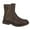 Brown, variant on Cipriata Womens Tilda PU Biker Boots