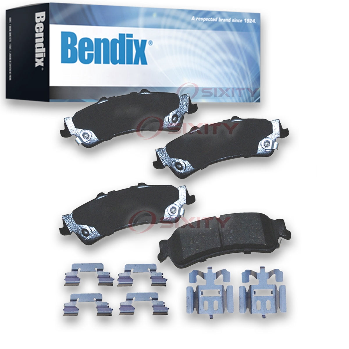 Bendix Brakes Disc Brake Pad Set Fits select: 1999-2006 CHEVROLET SILVERADO, 1999-2004 GMC NEW SIERRA
