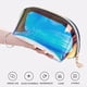 thumbnail image 3 of Bolso holográfico de maquillaje transparente con organizador de cosméticos holográfico con cremallera, 3 of 5
