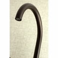 thumbnail image 4 of Kingston Brass KS414ORB Concord 8-Inch Adjustable Center Wall Mount Kitchen Faucet, Oil Rubbed Bronze, 4 of 5