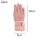 thumbnail image 2 of Dnzceghtig Guantes de invierno para mujer Guantes de mensajes de texto con pantalla táctil para clima frío, 2 of 5