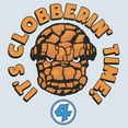 thumbnail image 2 of Juniors Marvel: Fantastic Four It's Clobberin' Time Quote T Shirt, 2 of 4