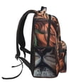 thumbnail image 3 of Honeii Lion Forest Crown Print Backpack for Both Men and Women, Basic Bookbag for College, Work, or Travel,Rucksack Computer Bag-One Size, 3 of 5