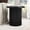 Black Grain, variant on Isa 22" Wide Round Fluted Side Table in Alder White