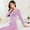 Pink, variant on siminseming Christmas Thermal Nnderwear Set Womens Thermal Underwear Set Long Winter Clothes Base Layer Cuddle Duds Top And Bottom Thermals Sets Clothing Shoes & Accessories