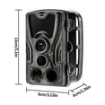 thumbnail image 3 of maskred 20MP Trail Camera IR Filter Night View Motion Detection Camera for Outdoor Wildlife Hunting, 3 of 8
