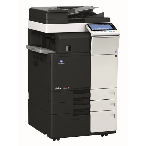 Konica Minolta BizHub C364e Tabloid-Size Color Laser Multifunction Copier – Print, Copy, Scan, Up to 36 ppm, 12" x 18" Max Paper Size
