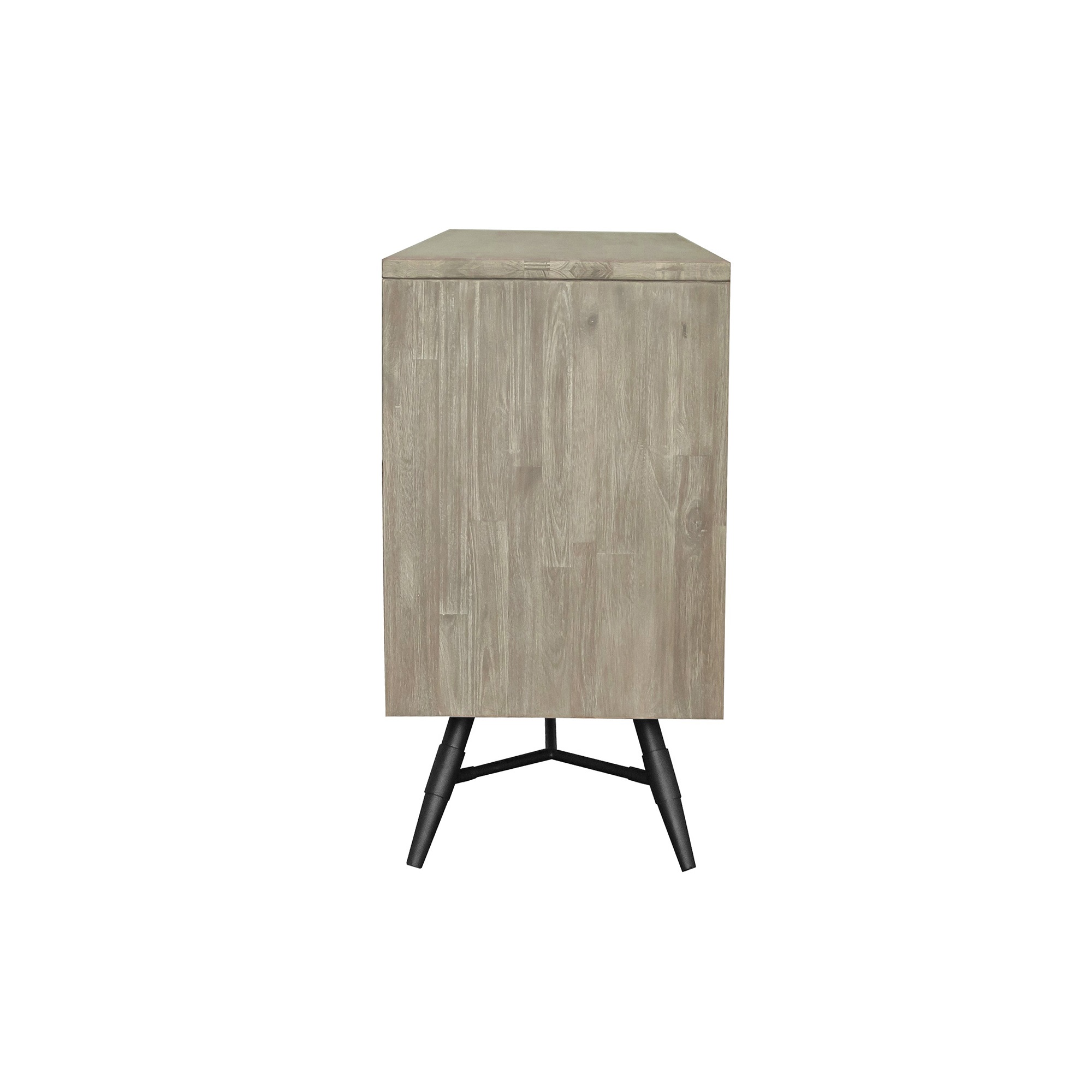 Bridges Sideboard Buffet Cabinet in Two Tone Acacia Wood
