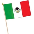 thumbnail image 2 of Mexican Mexico Rayon Flag Cinco De Mayo Decoration, 2 of 2