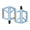 Star Blue, variant on Light Weight Nonslip Road Bicycles Nylon Pedals Mountain Bicycles Pedals Seal Bearings Wide Flat Cycling Pedal