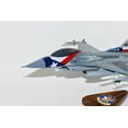 thumbnail image 4 of Lockheed Martin® F-16 Fighting Falcon®, 182nd Fighter Squadron, 18" Mahogany Scale Model, 4 of 8