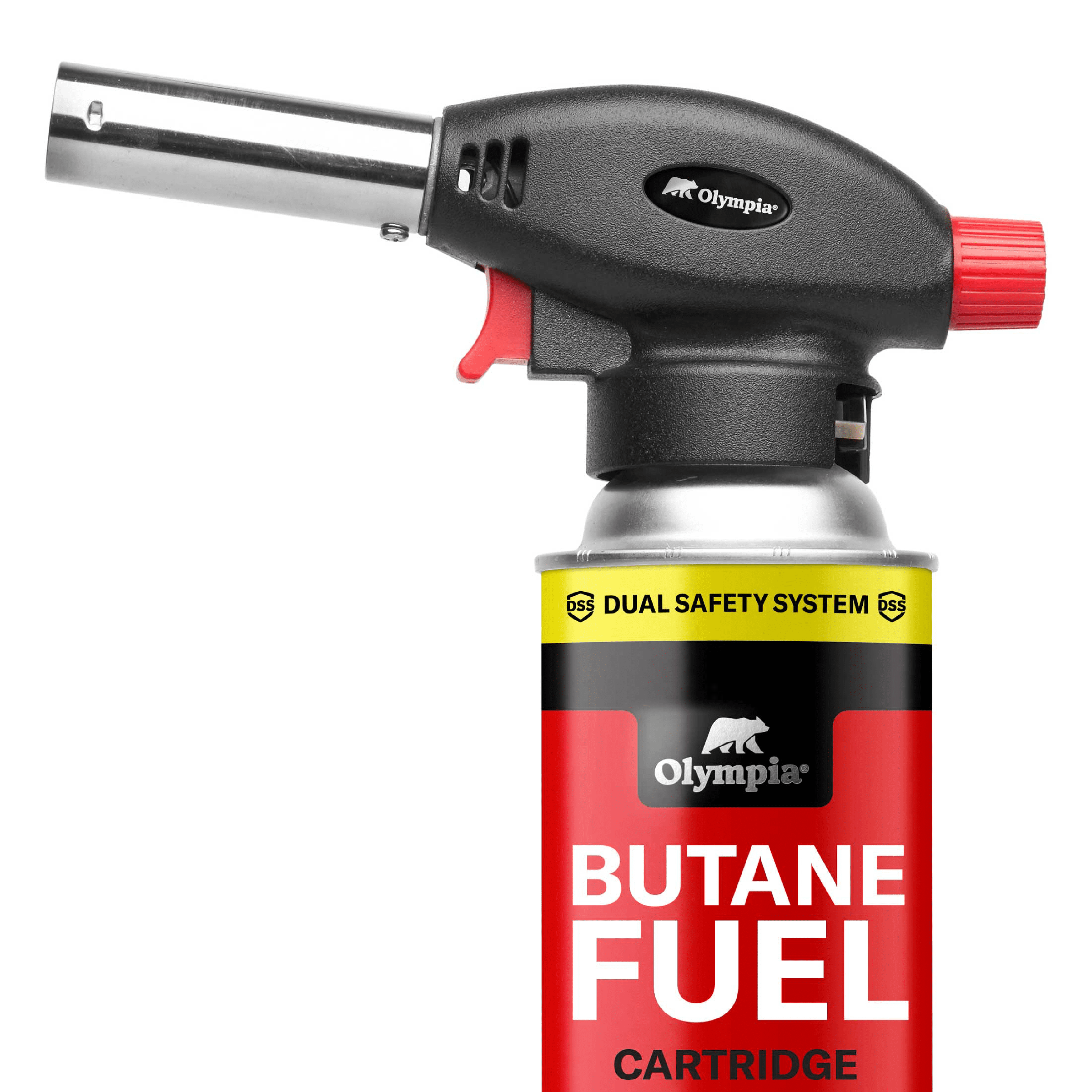 Olympia Brand Butane Gas Cartridge – 8oz (227g) - for Stoves & Portable Appliances. 1 Canister.