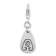thumbnail image 1 of 925 Sterling Silver Rhodium-plated Earth Symbol With Lobster Clasp Charm Pendant; for Adults and Teens; for Women and Men, 1 of 2