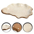 thumbnail image 2 of 1 Pc Shell Shape Plate Western Food Plate Fruit Salad Plate Dish Plate (Coffee), 2 of 8