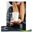 thumbnail image 4 of Vaso Cartón Blanco 08 oz MCC Modelo Clásico Estilo Liso Tipo Desechable 50 Piezas, 4 of 5