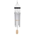 thumbnail image 1 of Windchime, carillón de viento brillante de inducción con energía solar, campana de viento para interiores y exteriores, decoración colgante, tipo 5 Methold HA007929-05B, 1 of 6