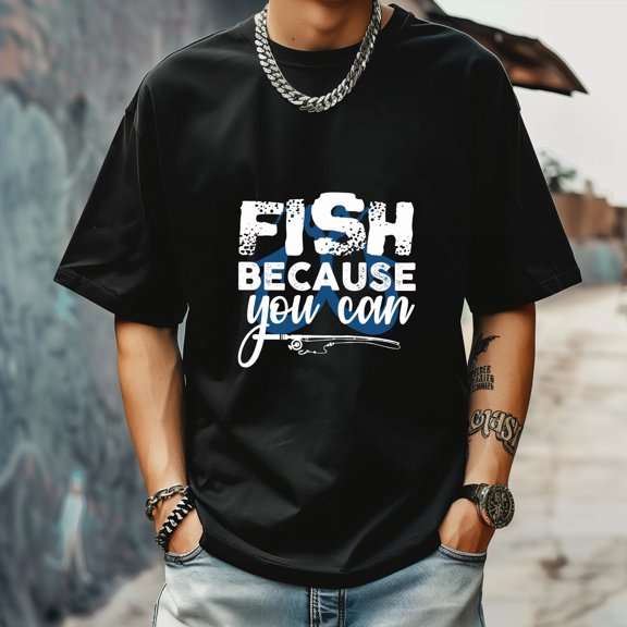 Men's T Shirt Round Neck Patterned Tee Summer New Sports Shirt Vintage Style Gift for Friends XS