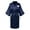 Blue, variant on TIMIFIS Women's Short Silky Robes Bridesmaid Bride Party Satin Robes Sleepwear Plus Size Wedding Bridal Party Loungewear Dressing Gowns with 3/4 Sleeve - Spring/Summer