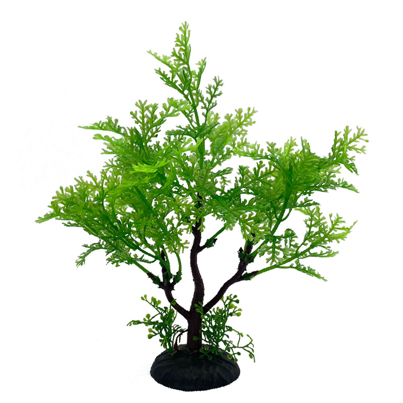Aquarium Plants Artificial Fish Tank Decorations Small Trees Plants
