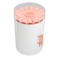 thumbnail image 4 of Jewelry Storage Organizer, ABS 5 Layers Portable Jewelry Storage Box 2 Doors Space Saving  For Girls For Cosmetics White, 4 of 8