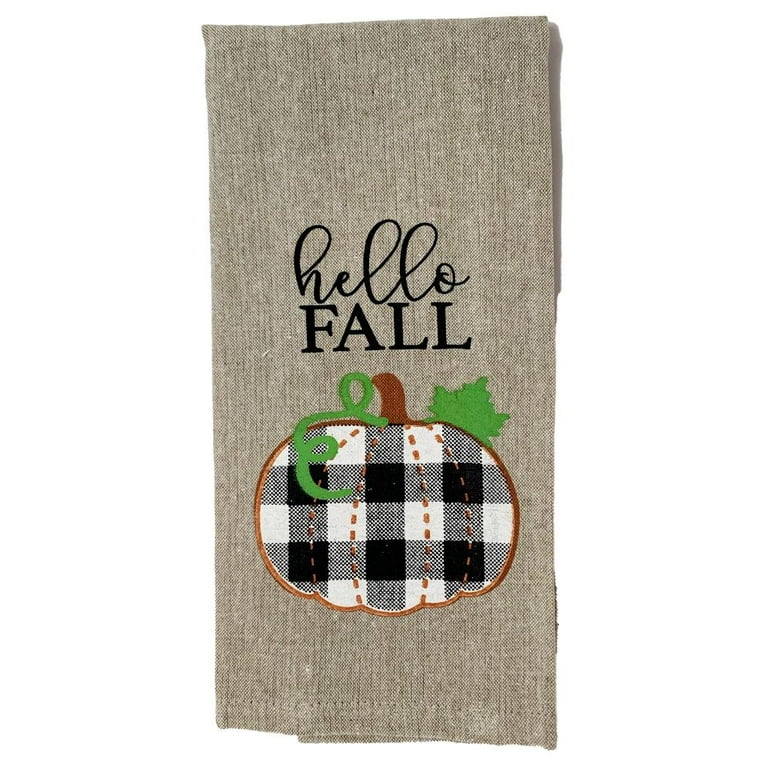 Decorative Thanksgiving Hanging Kitchen Towels (T16
