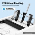 thumbnail image 6 of A3 Folding Binding Machine, 2-in-1 60W Paper Folding Machine Booklet Maker Binding & Folding Machine with Visible Panel About 200-300 Books/H Max, 6 of 10