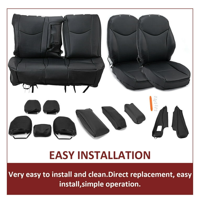 Toyota prius clearance leather seat covers