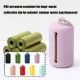 thumbnail image 4 of RUISINERY Portable Dog Leash Waste Bag Soft Box Poop Bag Holder for Walking Running or Hiking Tool Outdoor Suplies, 4 of 7
