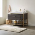 thumbnail image 3 of Miseno Mv701236g-Nm Palma 36" Free Standing Single Basin Vanity Set - Suleiman Oak, 3 of 5