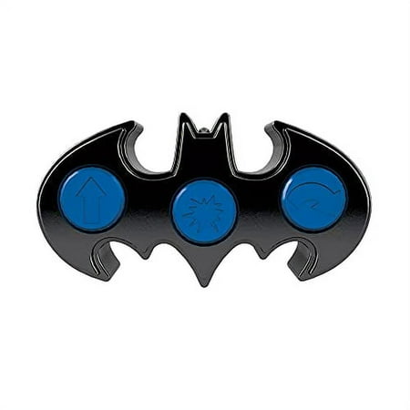 Replacement Parts for Imaginext DC Super-Friends RC Transforming Bat-Bot Playset - BFT56 & CKB84 ~ Replacement Remote Control Unit ~ Black Bat Shaped Remote with Blue Buttons